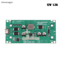 shounagui Type-C 15W 3A 18650โมดูลที่ชาร์จแบตเตอรี่ลิเธียม DC-DC แท่นชาร์จเร็ว UPS แผงจ่ายไฟ5V 9V 12V