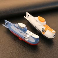 Mini RC Submarine 6ช่องรีโมทคอนลเรือเรือกันน้ำดำน้ำของเล่นจำลองของขวัญสำหรับเด็ก