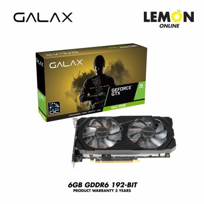 GALAX GeForce GTX 1660 Super (1-Click OC) 6GB GDDR6 192-bit DP/HDMI/DVI-D - 3Y