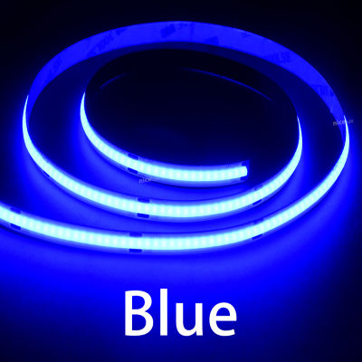 [ในสต็อก] ใหม่ซัง LED หรี่แสงได้แถบไฟ8มิลลิเมตร480 Leds ความหนาแน่นสูง DC 12โวลต์24โวลต์แถบที่มีความยืดหยุ่นไฟเทปริบบิ้นเชิงเส้นสีฟ้าสีชมพูสีส้ม