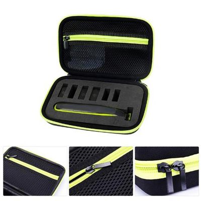 【YF】 Men Electric Shaver Hard Case Travel Razor Bag Storage Pack Box Cover Zipper Pouch w/ Lining for Philips OneBlade Acces