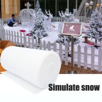 80x240cm Christmas Snow Cover Blanket Artificial Cotton Blanket For Christmas Tree Skirts Backdrop Decorations