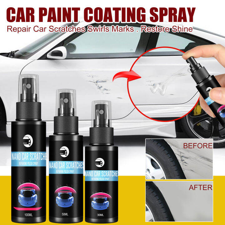 EELHOE 30/50/100ml Car Scratch Repair Nano Spray Ceramic Coating Car