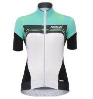 Santini Queenของภูเขาผู้หญิงแขนสั้นMTBเสื้อเจอร์ซีย์นักปั่น