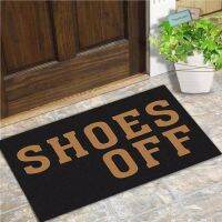 Doormat Funny Entrance Floor Mat Shoes Off Indoor Decorative Doormat Floor Mat Non-woven Fabric