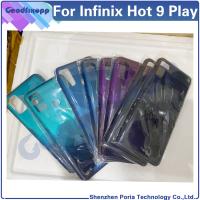 สำหรับ Infinix เคสหลัง X680ฝาครอบด้านหลัง9ขวบสำหรับเปลี่ยนฝาหลังปิดโทรศัพท์ Hot9Play