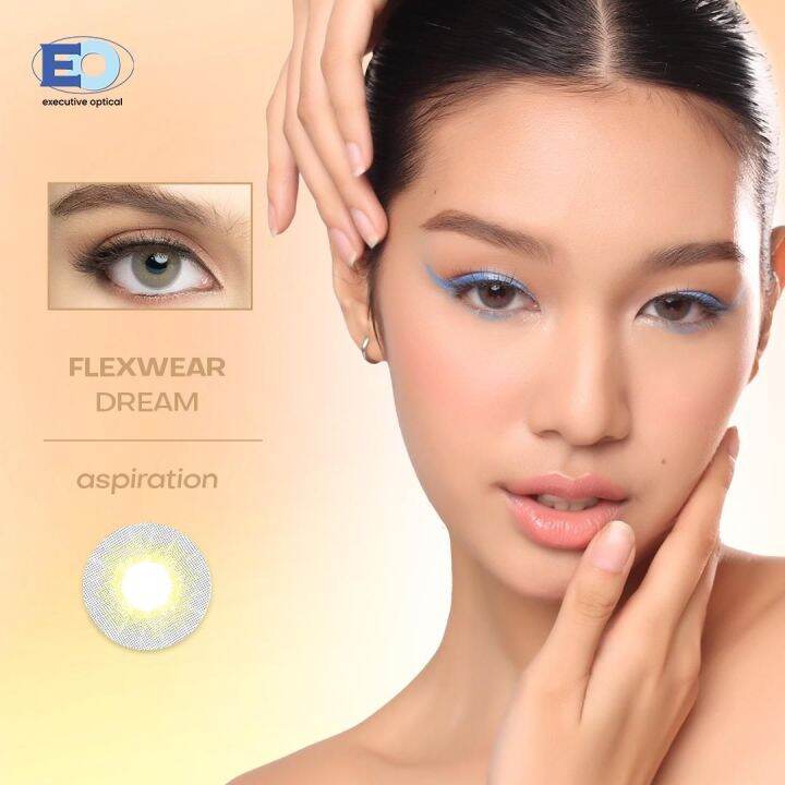 EO Flexwear Dream Colored Contact Lenses Aspiration (Good for 1 Month