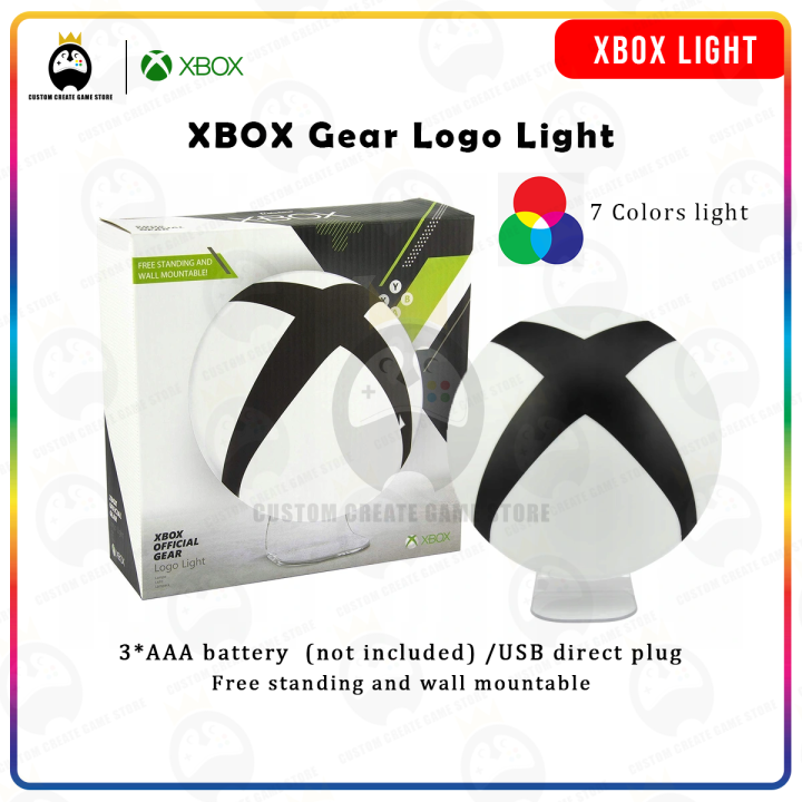 XBOX Phase Color Breathing Pulsing Icon Light LOGO ICON LIGHT Lamp Gaming Room Desktop Lazada