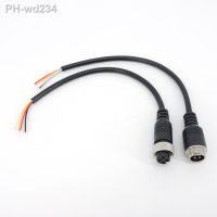 1/4pcs M12 4Pin core Aviation Male Female Signal connector extension Cable Plug GX12 for Car Camera/ DVR Video CCTV Monitor wire