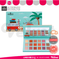 odbo อายแชโดว์ 18 สี SUNDOWN 18 COLOR EYESHADOW PALETTE OD243