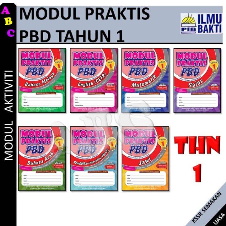 MODUL PRAKTIS PBD TAHUN 1 KSSR SEMAKAN 2023 UASA - PENERBITAN ILMU ...