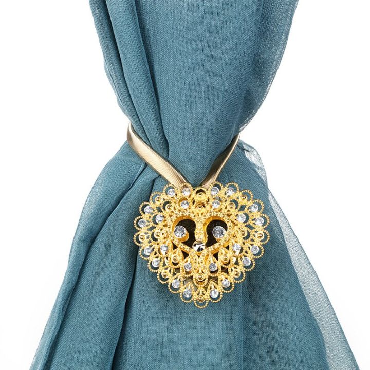 1pc-magnetic-curtain-buckle-peacock-spring-curtain-clip-holder-punch-free-curtain-tieback-straps-accessories-home-decoration