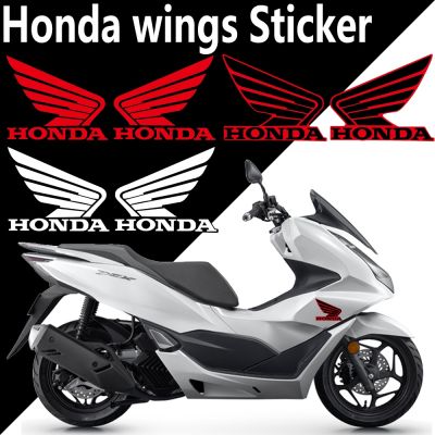 Honda Wings สติกเกอร์สะท้อนแสงรถจักรยานยนต์สติกเกอร์รูปลอกสำหรับ Honda VFR 400 800 CBR 600 1000 250 500 PCX 160