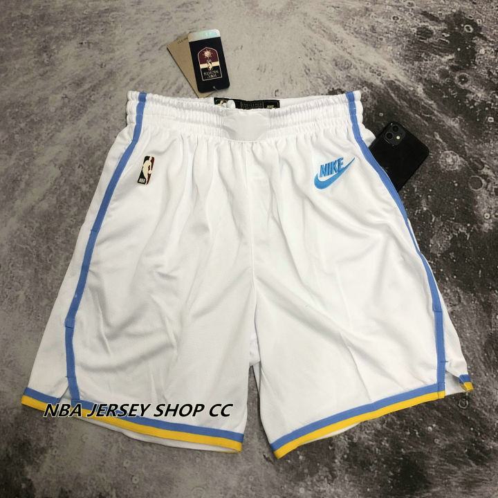 Lakers City Edition Nike NBA Swingman Shorts