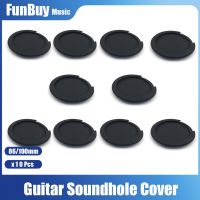 10Pcs Guitar Silicone Sound Hole Cover Acoustic Guitar Pickup Anti-howling Volume Button Cap 86/100MM