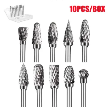 Carbide Burr Set Die Grinder Rotary Tool Rasp for Dremel Wood Carving Bits  Metal Grinding Engraving Cutting Trimming Porting