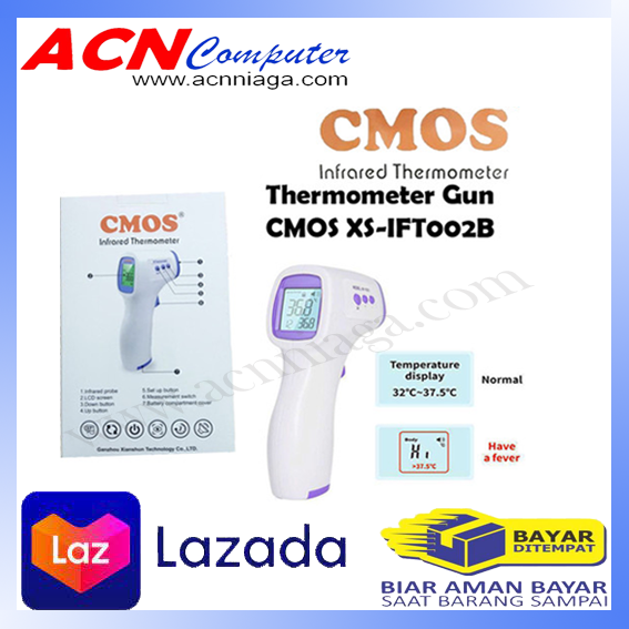 Thermometer Gun CMOS XSIFT002B Lazada Indonesia