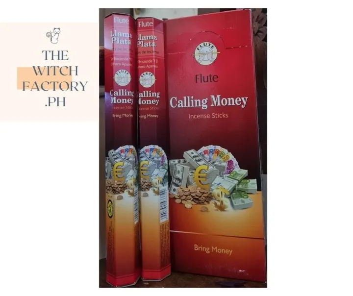 Flute Calling Money incense (20 sticks) Made in India Lazada PH