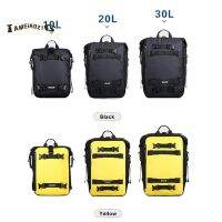 HOT ； Rhinowalk Pannier Bag Bicycle Waterproof Motorbike Bag MTB Road Rear Rack Cycling Rear Seat Bag Backpack 10L(Yellow)