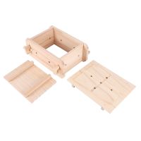 Mold Tool,Removable Wooden Press Box,Home Kitchen Maker Press Mold Kit for DIY Mold Cooking Handmade