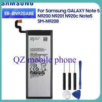 Original Samsung เปลี่ยนแบตเตอรี่ EB-BN920ABA สำหรับ Samsung GALAXY หมายเหตุ5 SM-N9208 N9208 N9200 N920t N920c Note5 EB-BN920ABE