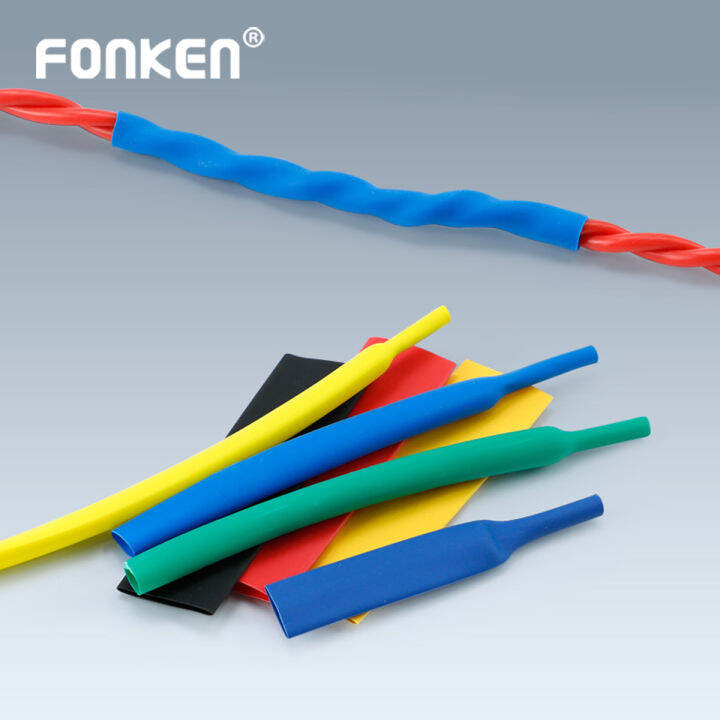 FONKEN Heat Shrink Sleeving Tube Tube Assortment Kit Electrical Connection Electrical Wire Wrap