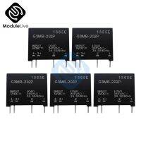 【CW】5PCS DC-AC Relay Module G3MB-202P G3MB 202P PCB SSR In 5V DC Out 240V AC 2A Solid State Relay Module Board For Arduino