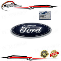 โลโก้ ติดหน้า กระจัง "FORD" ของแท้ ฟอรืด แรนเจอร์  สี น้ำเงิน , โครเมียม Ranger Ford 2 , 4 ประตู ปี2015-2018 ขนาด 22.7cm*9cm*4cm มีบริการเก็บเงินปลายทาง