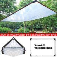 Transparent Outdoor Tarpaulin 0.16mm PE Rainproof Garden Plant Cover Gazebo Pergola Canopy Dog Pet Window Windproof Awning