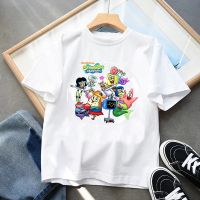 bjh✙✶☌  Childrens SpongeBob SquarePants Sleeve Anime Print Gifts