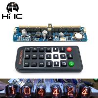 【YF】 6-Bit Glow Clock Motherboard Core Board Control Panel Remote Universal in12 in14 in18 qs30-1 Nixie Digital LED