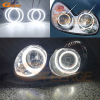 สำหรับ Hyundai Sonata Ef B 2002 2003 2004 2005 Smd สว่างพิเศษ Led Angel Eyes ชุดแหวนวันแต่งรถอุปกรณ์เสริม