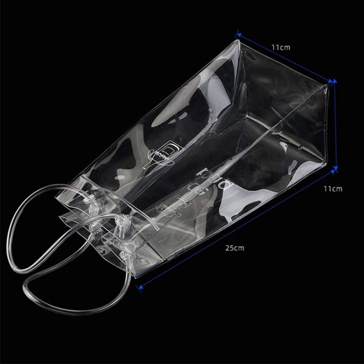 2-pcs-ice-wine-bag-with-handle-portable-collapsible-clear-wine-pouch-cooler-for-party-outdoor-champagne-cold-beer