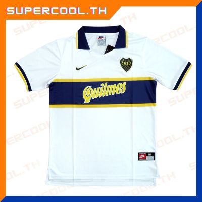 Boca Juniors 1996/1997 Away Retro เสื้อบอลย้อนยุคโบค่าจูเนียส์ เยือน เสื้อบอลโบค่าจูเนียส์รุ่นเก่า cabj