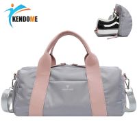 Sports Gym Handbag for Women Fitness Swimming Training Bag Female Dance Yoga Mat Bag Travel Luggage with Shoes Pocket Yoga Mats