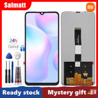 Salmatt 100% ต้นฉบับสำหรับ Xiaomi POCO C31 MZB0A0MIN/ชิ้นส่วนจอสัมผัสแอลซีดีของเครื่องแปลงดิจิทัล M2006C3MII C3 POCO สำหรับ Xiaomi POCO C3หน้าจอแสดงผล LCD C31