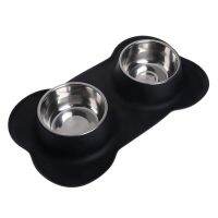 [Big Spade] Pet DogCat FeedingDish Pet Drinking Bowl FoodPlacement Dog Accessories Anti Overflow Tableware