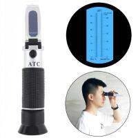 2 In 1 0-28% Salinty 0-32% Brix ปรับ Brix &amp; Salt Refractometer พร้อม Pipet และไขควงขนาดเล็กสนับสนุนโฟกัสแมนนวล