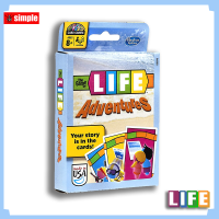 The Game of Life Adventures Card Game For Family Party Game  8 years+ 2-4 players Kid Toy Gift uno