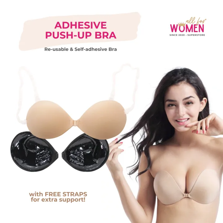 Premium BREAST LIFT Adhesive Pushup Bra with FREE Invisible Strap