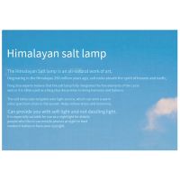 Himalayas Crystal Salt Lamp Ice Cracked Glass Salt Lamp Bedside Lamp Fashion Night Light Dimming Table Lamp