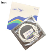IRIN 4 cái bộ NAS-100 Ukulele chuỗi hợp âm Trắng Nylon nhạc cụ phụ kiện