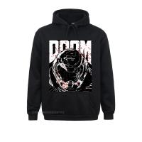 Aesthetic Hip Hop Men Doom Eternal Doomslayer Mens Pullover Hoodie Doomguy Doom Slayer Cacodemon Novelty Harajuku Size XS-4XL