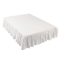 Bed Skirt with Bed Surface Matress Cover Twin Full Queen King Size 35cm Height Home Ho Use Grey White Beige Bed Skirts