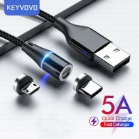 [3C electronic digital] สายแท่นชาร์จแม่เหล็ก5A ที่ชาร์จไฟรวดเร็ว USB สายไมโครชนิด C แม่เหล็กชาร์จข้อมูลลวดโทรศัพท์มือถือสาย Xiaomi สายสำหรับ iPhone