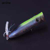 【hot】♧❉☁ 18.5g 9cm Fishing Big Mouth Top Wobblers Medium Size Treble Hooks Artificial Hard Baits Bass Perch