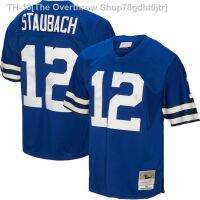 ✆⊕☏ American Rugby NFL men Dallas Cowboy Roger Staubach Mitchell and beautiful heritage 1971 Royal did not have 12 jersey