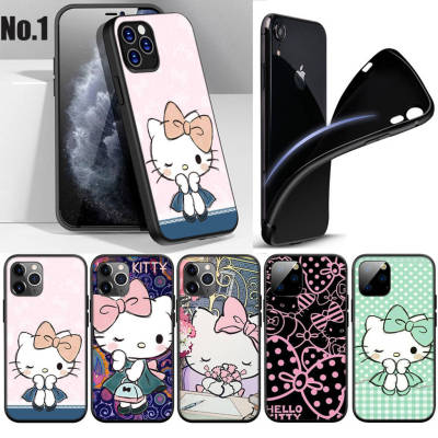 17GV Cute Hello Kitty Cartoon อ่อนนุ่ม High Quality ซิลิโคน TPU Phone เคสโทรศัพท์ ปก หรับ iPhone 7 8 11 12 13 14 Pro XS Max SE X XR Plus SE
