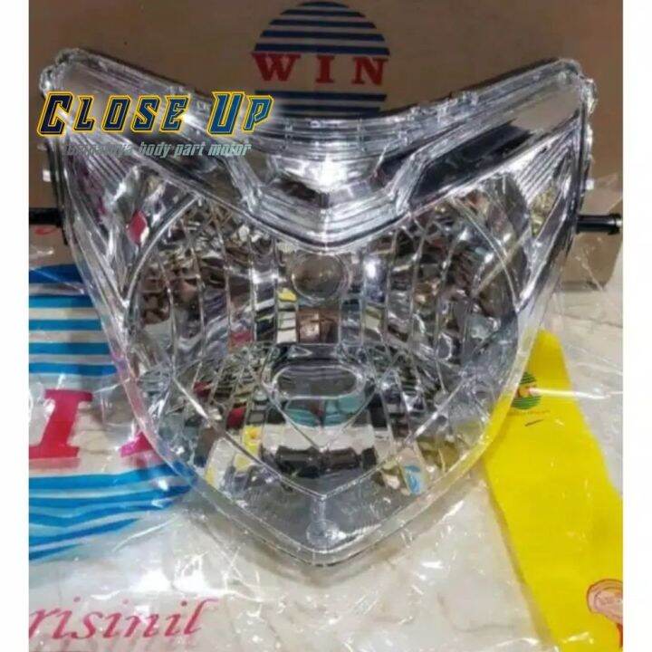 reflektor lampu depan jupiter mx new 135 | Lazada Indonesia