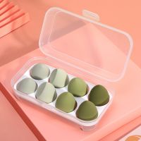 【CW】☃▲☁  3/4/8Pcs Makeup Sponge Puff Foundation Bevel Cut Soft Make Up Puffs